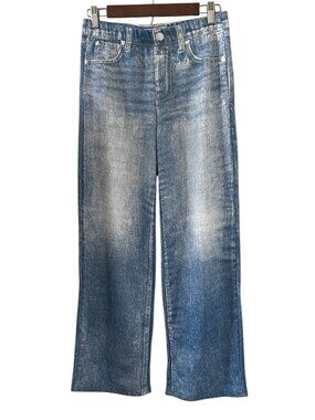 Mila Rosabella NEW Sweatpant Jeans In Light Blue Size M